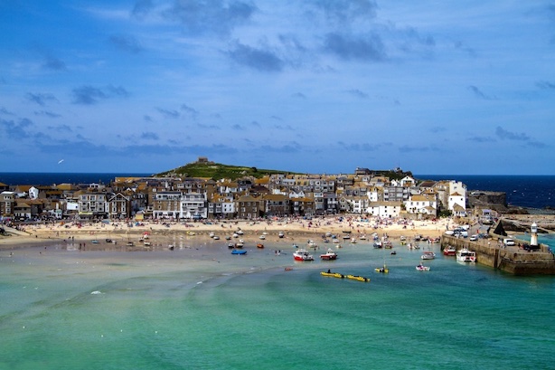 st ives harbour cornwall golden sand best beaches